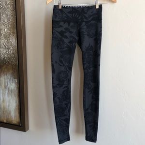 Lululemon full length floral leggings